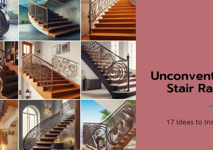 Stair Railings: 17 Unconventional Ideas to Inspire