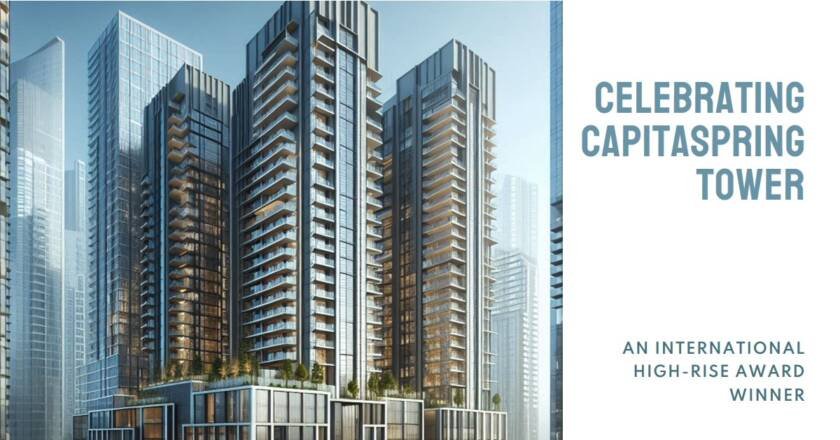 Capitaspring Tower by BIG & CRA: International High-Rise Award Winner