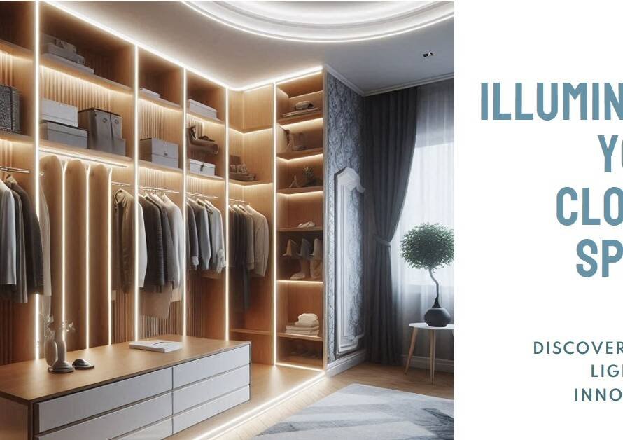 LED Light Closet Rods by Alcon Lighting: Illuminating Interior Innovation