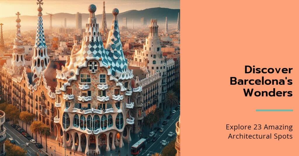 Barcelona Architecture: 23 Amazing Spots to Discover