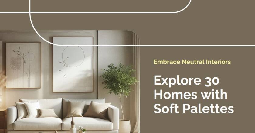 Neutral Interiors: 30 Homes, Soft Palettes