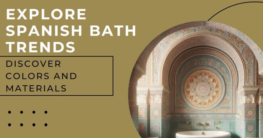 Spanish Baths: Trends in Color & Material
