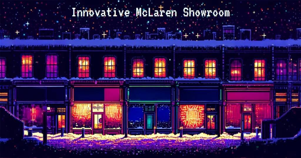 Splash Lab: McLaren Excell Showroom Innovations