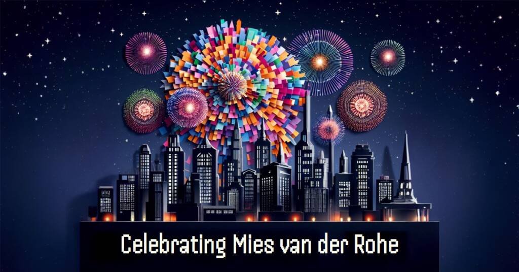 Happy 127th Birthday, Mies van der Rohe