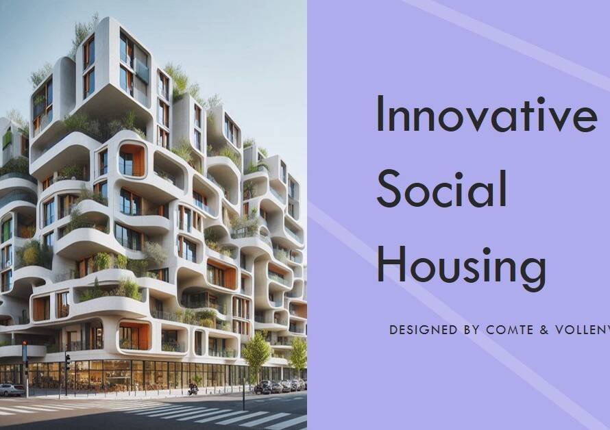 Social Housing in Nice by Comte & Vollenweider Architectes