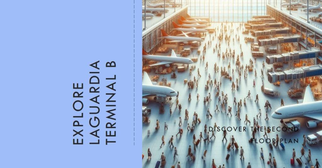 LaGuardia Terminal B by HOK: Second Floor Plan